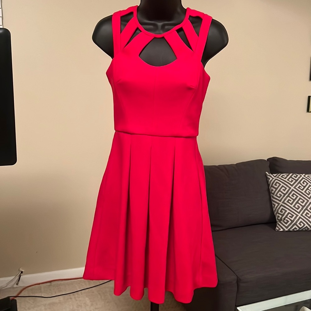 Betsey Johnson Red Cocktail Dress
